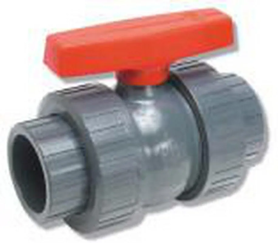 Matco-norca 772st03 Pvc Sch 80 True Union Ball Valve 1/2 in