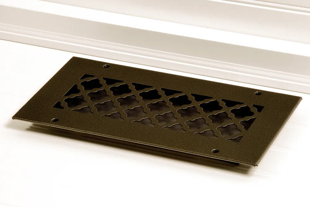 SteelCrest BTU10X4RORBH Fixed Return Grille 10x4 Oil-rubbed Bronze