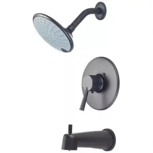 Pioneer T-2374-MB i2 Series Single Handle Multi Function Bathtub & Shower Faucet