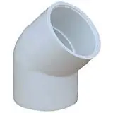 Westlake Pipe Fittings pvc-45l112 45 Deg Pvc Elbow 1-1/2 in Slip Sch