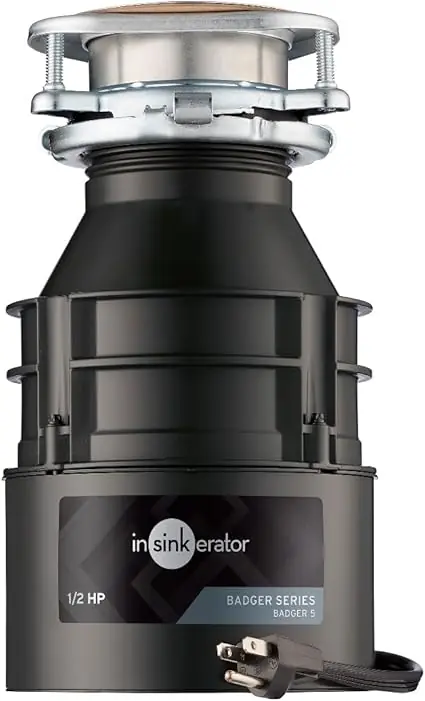 In-Sink-Erator 5 Badger 5 Garbage Disposal 1/2 HP