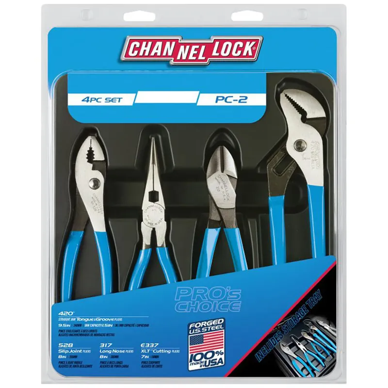 Channellock Inc PC-2 Pro's Choice Pliers Set (4pc)
