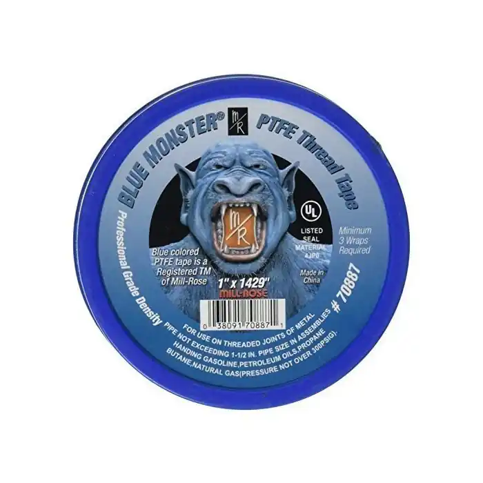 Mill-rose 70887 Blue Monster Thread Seal Tape 1 in X 1429 in