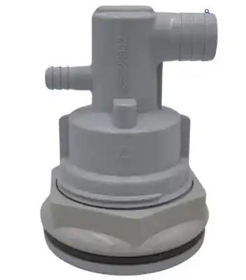 Cmp 23442-000-100 Typhoon 400 Series Spa Jet Body Ribbed Barb