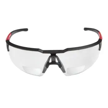 Milwaukee 48-73-2205 Safety Glasses +2.00 Clear Anti Scratch Polybag Packaging