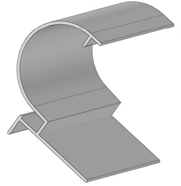 Latham Pool Products cac-dr686270-1 Corner Coping 270 Degree