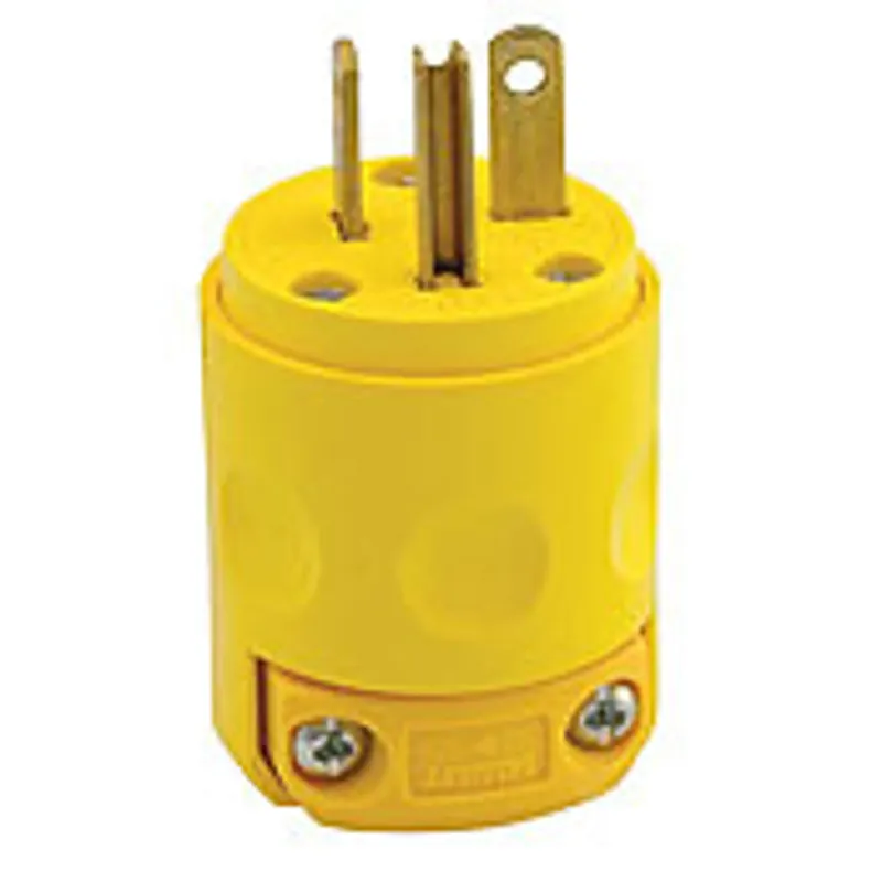 Leviton 520PV Plug 20 Amp, 125 Volt, Grounding