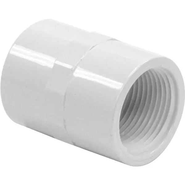 Charlotte Pipe 435-012 1 1/4 inches PVC Sch. 40 Female Adapter (Socket X FPT)