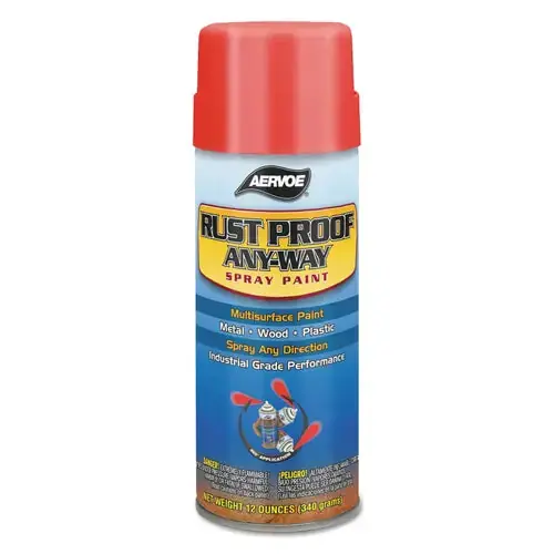 Aervoe 349 Any-Way RustProof Enamels 12 oz Aerosol Can