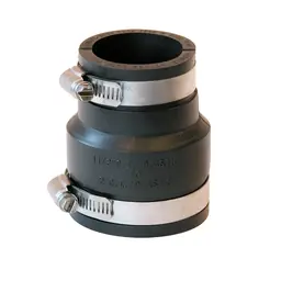Fernco 1056-215 2 Flexible Pvc Reducer Coupling 2x1.5 in
