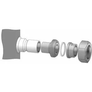 Danfoss 120z0125 Solder Sleeve Adapter Set