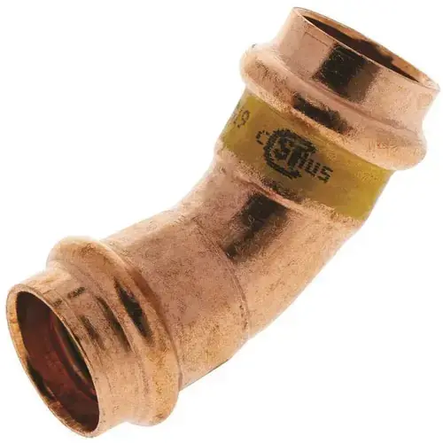 Nibco PCH60612 1/2 in. Wrot Copper Press x Press 45-degree Elbow Fitting