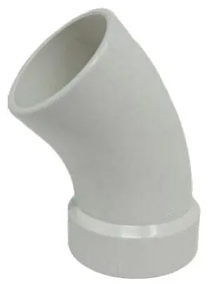Ndl Industries np-321-3410 Pvc Dwv 45 Street Elbow 3 Inch