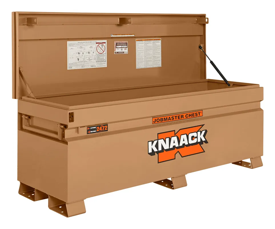 Knaack 2472-KL Job Site Storage Chest Box 24.5 cu ft 72 inches Jobmaster
