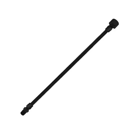 Cambridge c-gcb-383812mf-24 Black Coated Gas Connector
