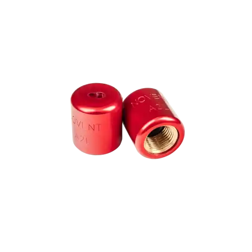 Rectorseal 86702 Novent A2L Schrader Valve Cap 5/16 in Red 10pk