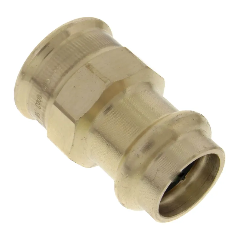 Viega 79300 Propress Bronze Female Adapter 1/2 in Press X Fnpt