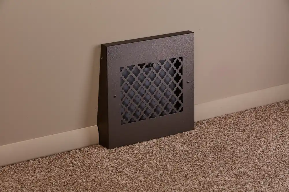 SteelCrest BTU13GBBSORB Gravity Baseboard Vent 13 Inch