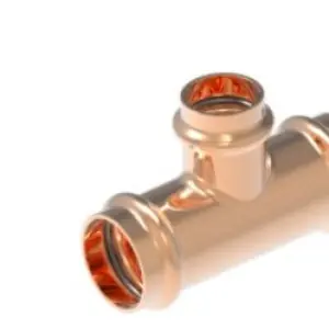 Cello Products BPT-40-40-32 Cello® Tube Tee (2-1/2 x 2-1/2 x 2 Inch)