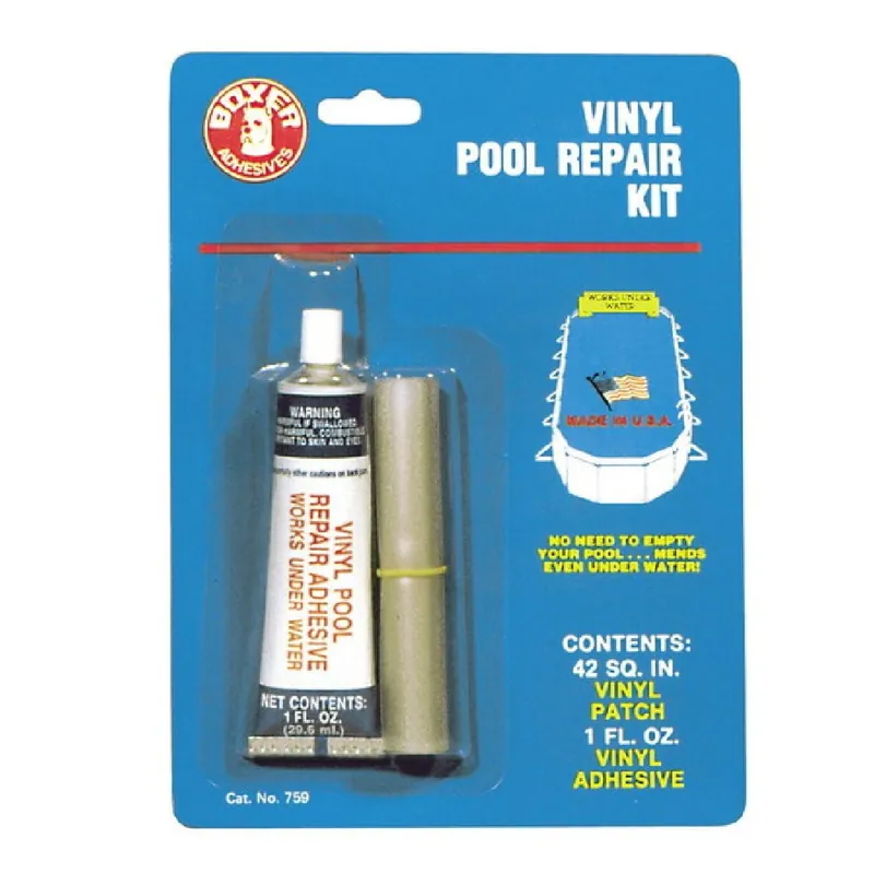 Union Laboratories 760 Boxer Vinyl Pool Repair Kit 0.5 Oz