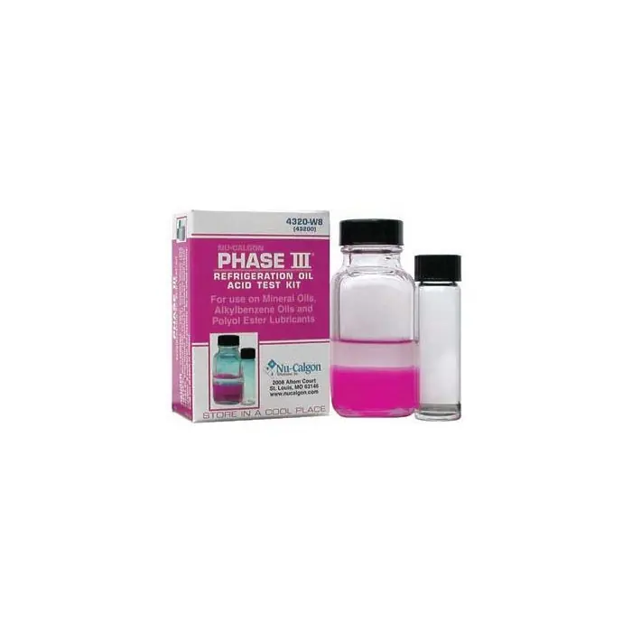 Nu-calgon 4320-10 Acid Test Kit Poe Oil