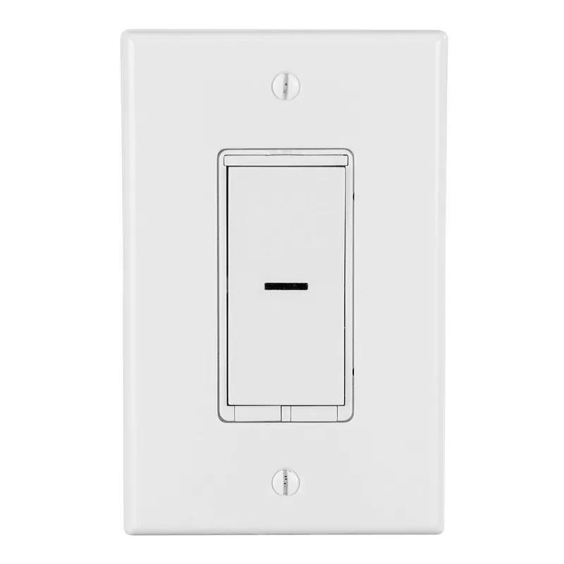Hubbell IDE-V0008HW iDevices Wi-Fi Enabled Smart Wall Switch 120/277 VAC