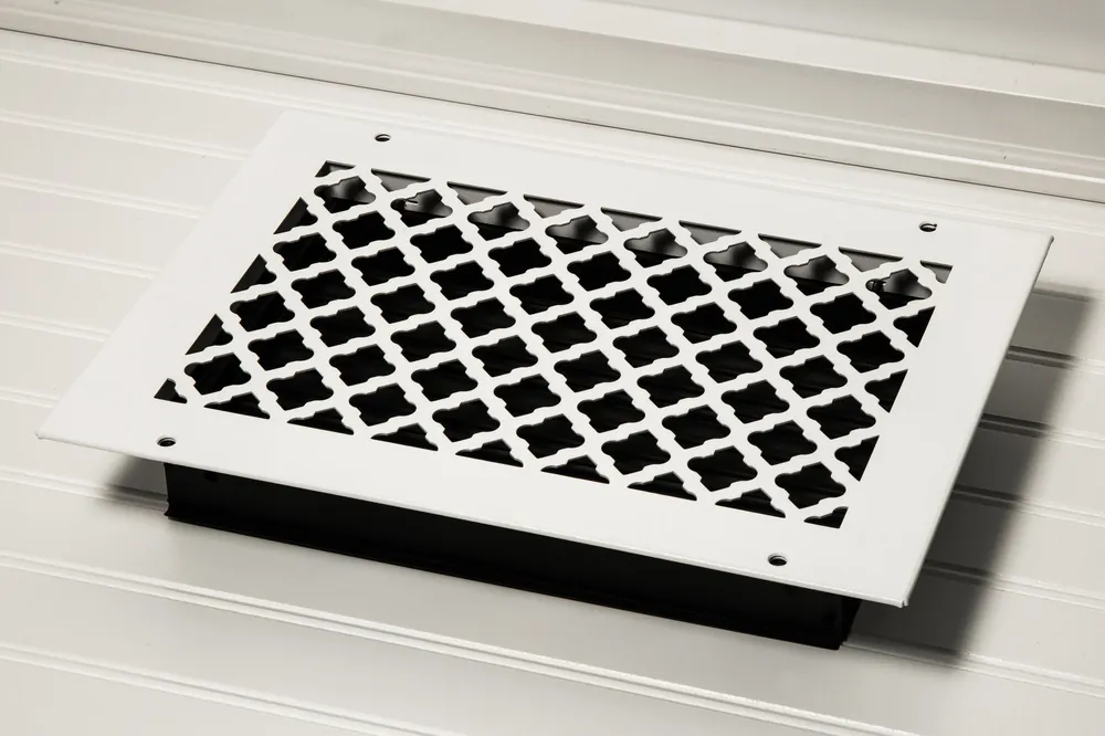 SteelCrest BTU12X8SWHH Supply Vent Damper 14x10 Inch Grille