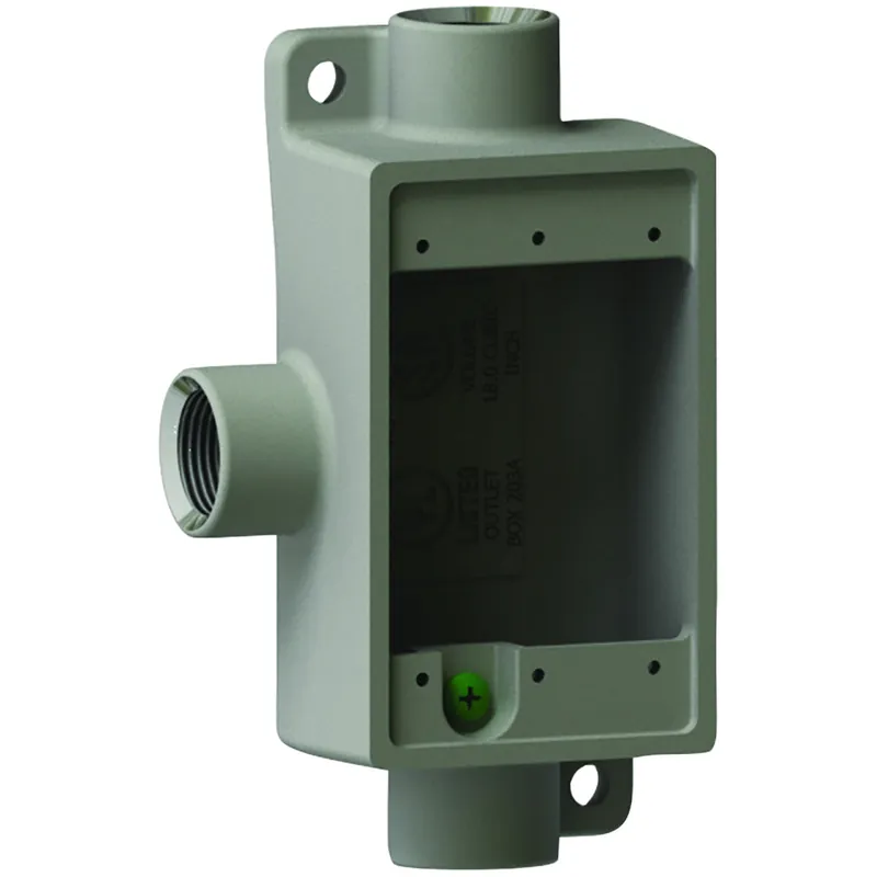 Hubbell FSCT1 FSCT Type Shallow Device Box 1/2 inches