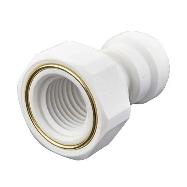 Rwc PP450822WP Poly Female Adpt 1/4 X 1/4 Fpt