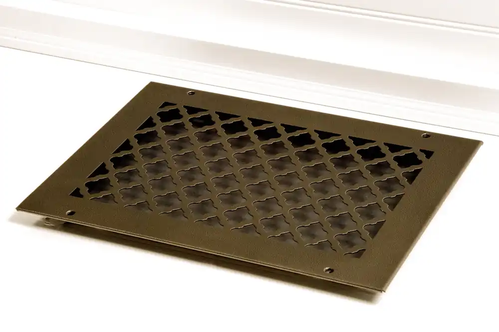 SteelCrest BTU12X8RORBH Fixed Return Grille 14x10 Inch