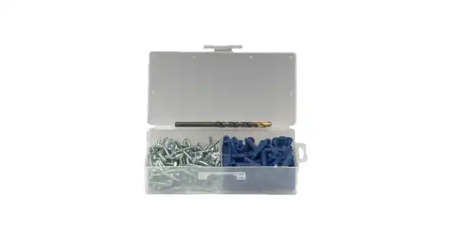 Peco peco-8711e Plastic Anchor Kit 100 Piece
