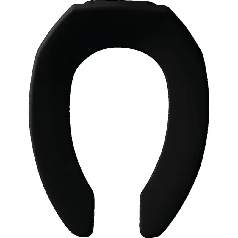 Bemis 1955ssctwh Elongated Open Front Toilet Seat