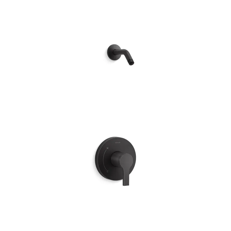Kohler K-TLS35321-4-2MB Elate Rite-Temp Shower Trim Kit, Without Showerhead