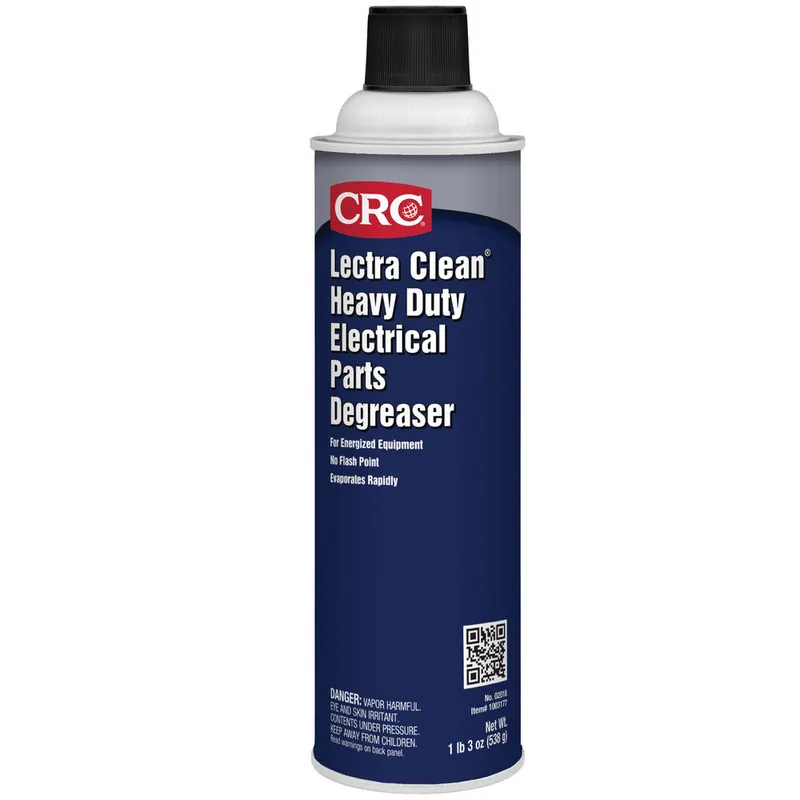 Crc Industries 1003175 Lectra Clean Heavy Duty Electrical Parts Degreaser 20 Oz Aerosol Can