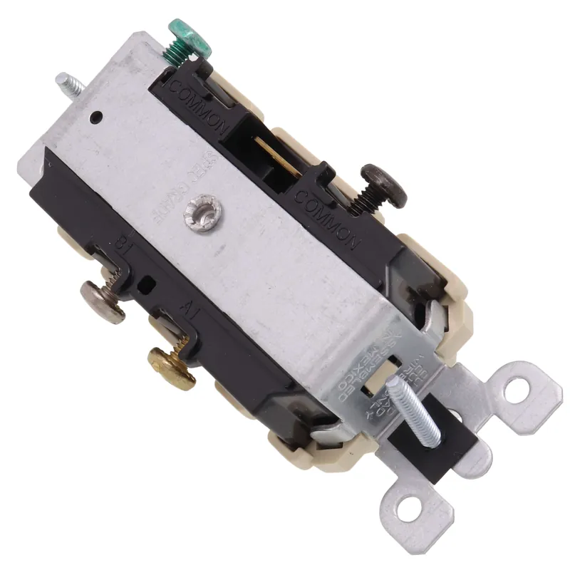 Leviton 5226-I Light Switch, 15A Pilot Light Combo
