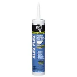 Dap 37001831 Acrylic Latex Sealant 10.1 Oz White Trim