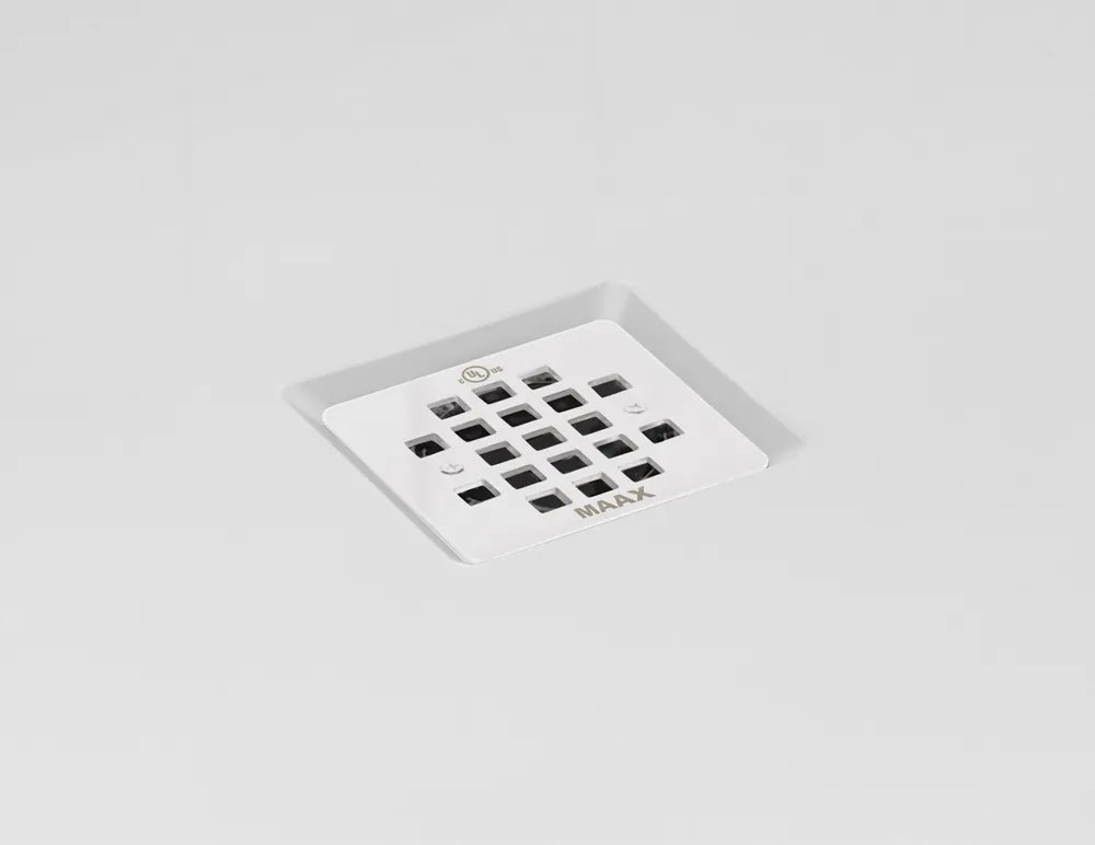 Maax 420006-504-001-101 B3Square 6036 Acrylic Alcove Deep Shower Base with Center Drain
