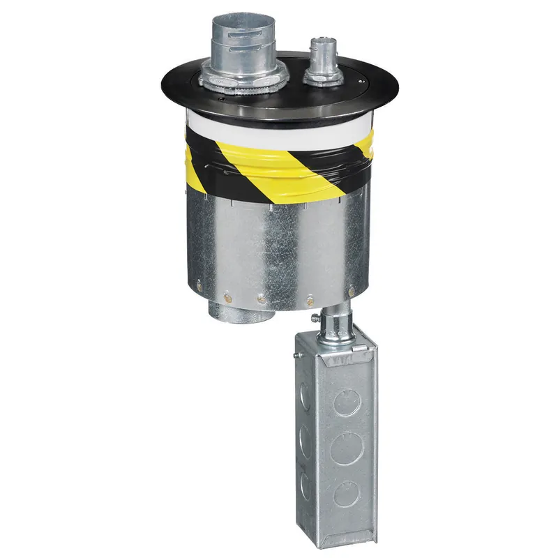 Hubbell S1R6PTFFBLK S1R FRPT 6, Furniture Feed Assemb
