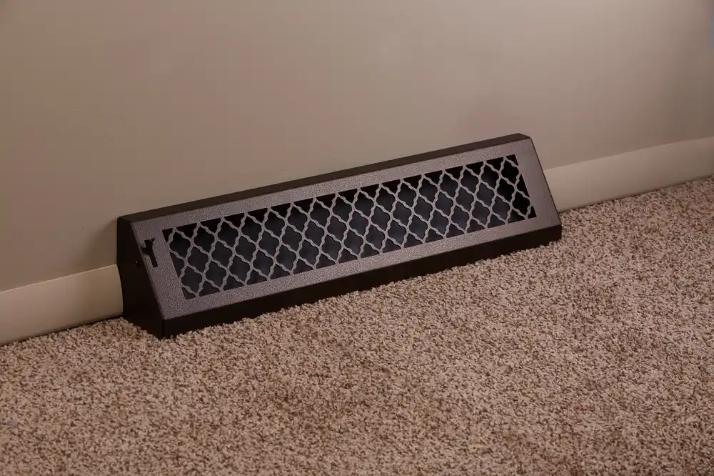 SteelCrest BTU24BBSORB Baseboard Vent 24 Inch Oil-rubbed Bronze