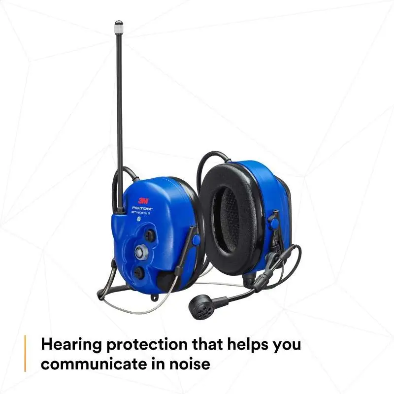 3M 7100099584 peltor mt73h7b4d10na-50 1.60mm connection size neckband communication headset