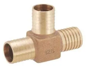 Matco-norca ibit04lf Lead Free Bronze Insert Tee 3/4