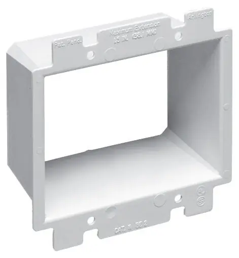 Arlington Industries BE2 Box Extender 2-Gang