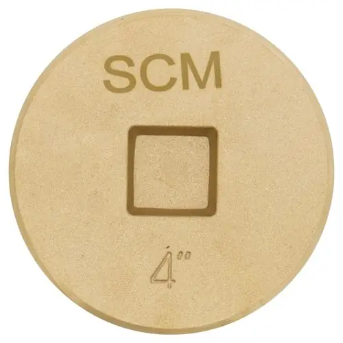 Sioux Chief 876-CS40 Plug Br 4 Square-Sunk