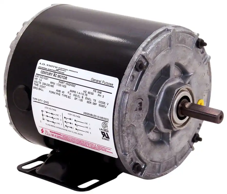 Ao Smith h260 Three Phase Odp Motor 1/3 Hp