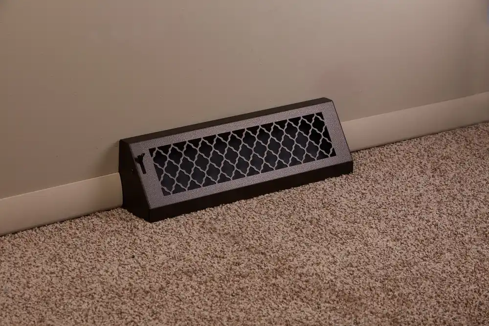 SteelCrest BTU18BBSORB Baseboard Vent 18 Inch Oil-rubbed Bronze