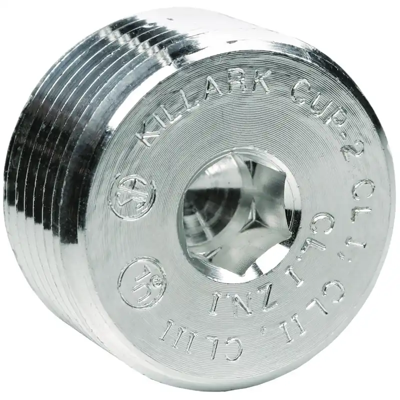 Hubbell CUP1 Plug 1/2 inches Aluminum