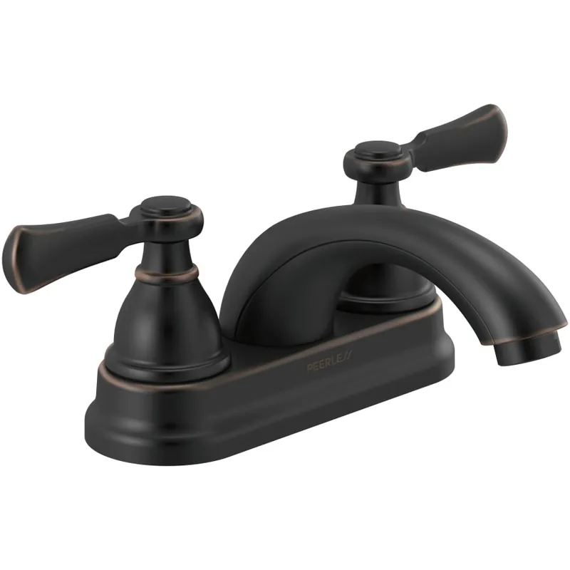 Peerless P2465LF Elmhurst Two-Handle Centerset Bath Faucet 1 gpm