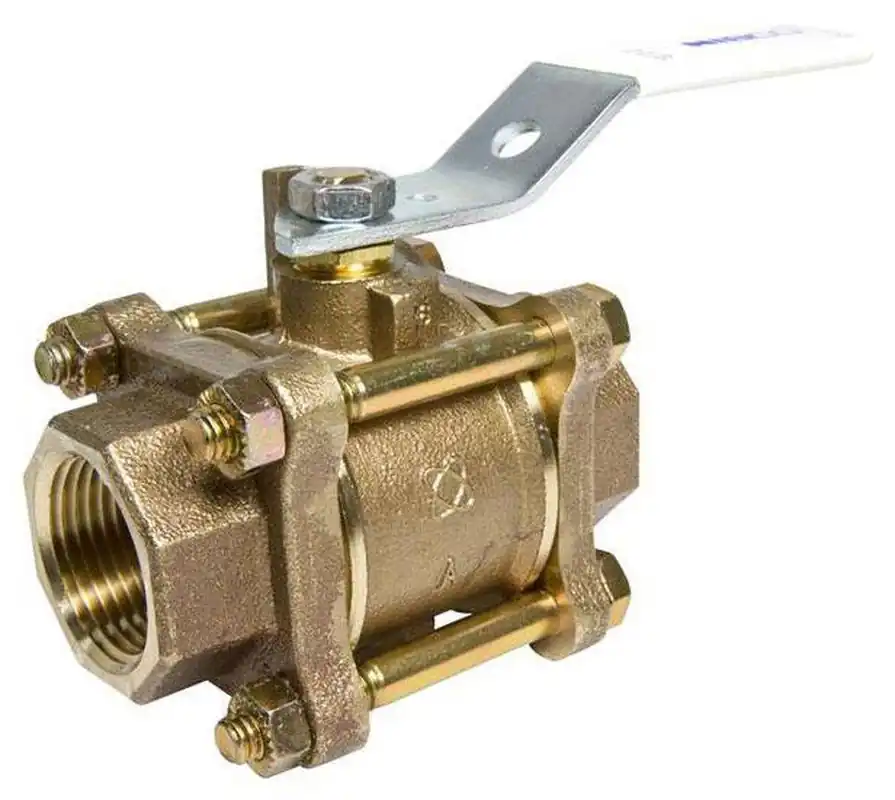 Nibco NL99HX8 T-595-Y-66-LF Ball Valve 3/4 in. DZR Silicon Bronze Full Port NPT 600#