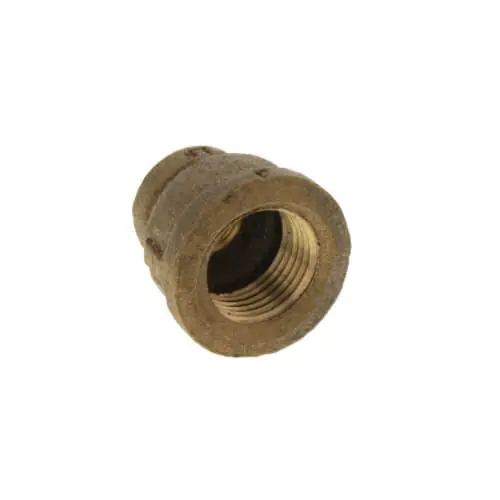 Everflow BRRC0380-NL 3/8 inches x 1/8 inches FIP Brass Coupling (Lead Free)