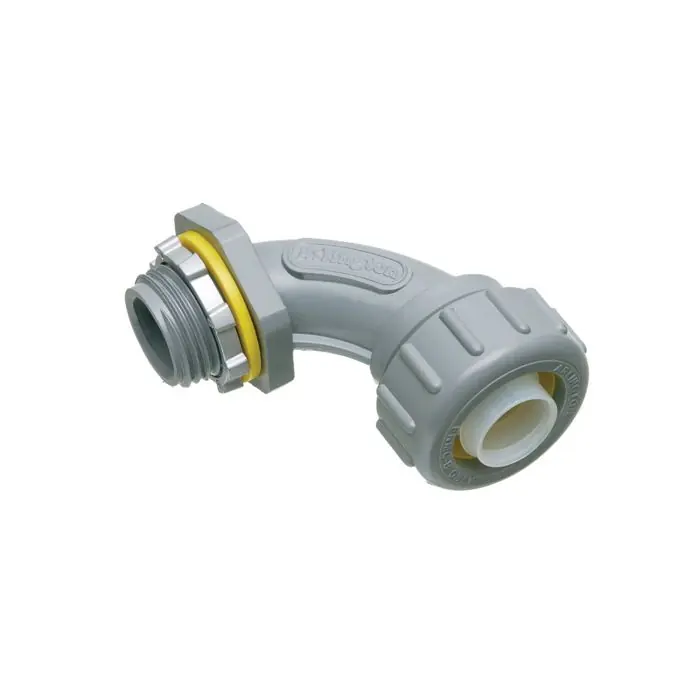 Arlington Industries NMLT9038 Non Metallic 90 Degree Connector 3/8 inches